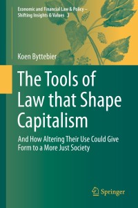 Cover image: The Tools of Law that Shape Capitalism 9783030241810