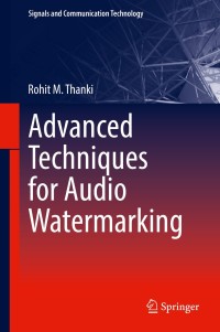 Cover image: Advanced Techniques for Audio Watermarking 9783030241858