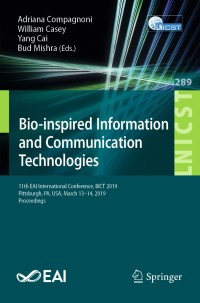 Titelbild: Bio-inspired Information and Communication Technologies 9783030242015