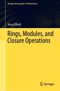 Cover image: Rings, Modules, and Closure Operations 9783030244002