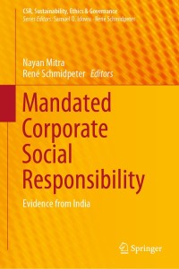 Cover image: Mandated Corporate Social Responsibility 9783030244439