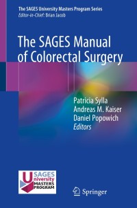 Titelbild: The SAGES Manual of Colorectal Surgery 9783030248116