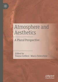 Imagen de portada: Atmosphere and Aesthetics 9783030249410