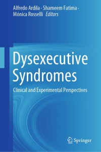 Imagen de portada: Dysexecutive Syndromes 9783030250768