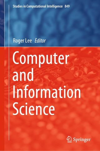 Cover image: Computer and Information Science 9783030252120