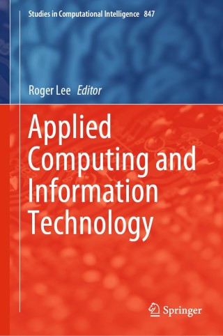 Cover image: Applied Computing and Information Technology 9783030252168