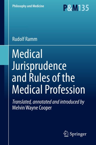 Cover image: Medical Jurisprudence and Rules of the Medical Profession 9783030252441