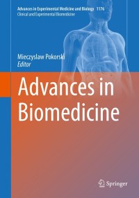 Cover image: Advances in Biomedicine 9783030253721