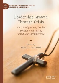 Cover image: Leadership Growth Through Crisis 9783030254384