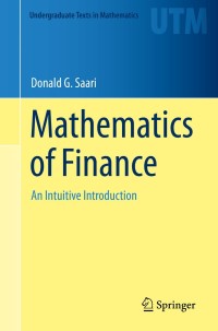 Cover image: Mathematics of Finance 9783030254421