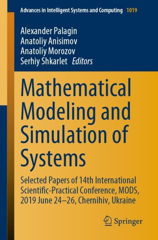 Cover image: Mathematical Modeling and Simulation of Systems 9783030257408