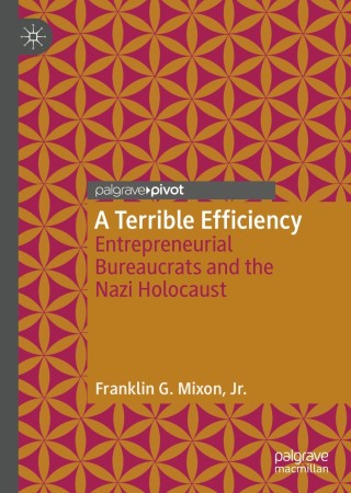Cover image: A Terrible Efficiency 9783030257668