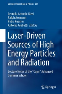 Omslagafbeelding: Laser-Driven Sources of High Energy Particles and Radiation 9783030258498