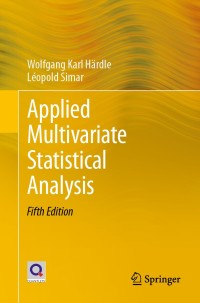 Cover image: Applied Multivariate Statistical Analysis 5th edition 9783030260057
