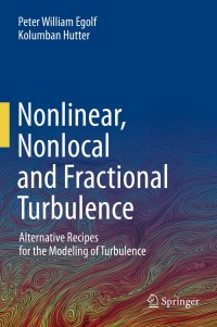 Cover image: Nonlinear, Nonlocal and Fractional Turbulence 9783030260323