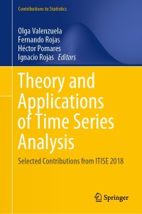 Omslagafbeelding: Theory and Applications of Time Series Analysis 9783030260354