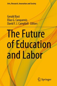 صورة الغلاف: The Future of Education and Labor 9783030260675