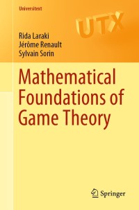 Cover image: Mathematical Foundations of Game Theory 9783030266455