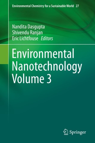 Cover image: Environmental Nanotechnology Volume 3 9783030266714