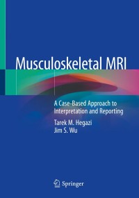 Cover image: Musculoskeletal MRI 9783030267766