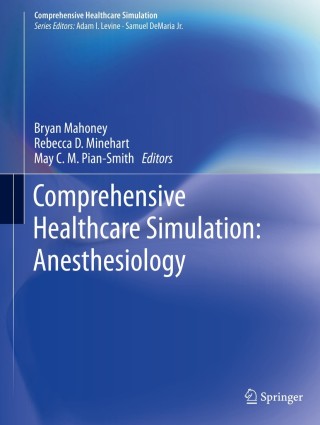 Cover image: Comprehensive Healthcare Simulation: Anesthesiology 9783030268480