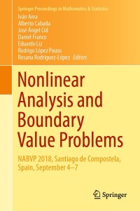 Immagine di copertina: Nonlinear Analysis and Boundary Value Problems 9783030269869