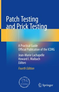 صورة الغلاف: Patch Testing and Prick Testing 4th edition 9783030270988