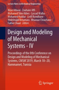 Cover image: Design and Modeling of Mechanical Systems - IV 1st edition 9783030271459