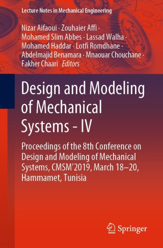 Imagen de portada: Design and Modeling of Mechanical Systems - IV 1st edition 9783030271459