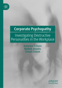 Cover image: Corporate Psychopathy 9783030271879