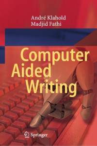 صورة الغلاف: Computer Aided Writing 9783030274382
