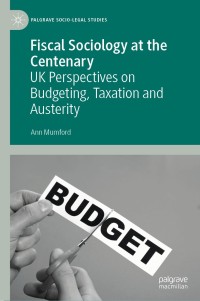 Titelbild: Fiscal Sociology at the Centenary 9783030274955