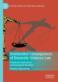 Titelbild: Unintended Consequences of Domestic Violence Law 9783030274993