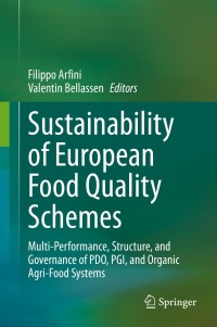 Cover image: Sustainability of European Food Quality Schemes 9783030275075