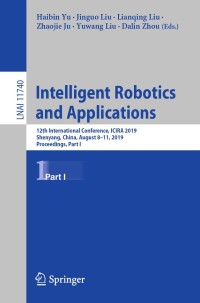 Cover image: Intelligent Robotics and Applications 9783030275259