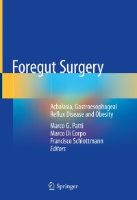 Imagen de portada: Foregut Surgery 9783030275914