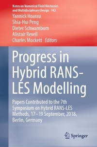 Cover image: Progress in Hybrid RANS-LES Modelling 9783030276065