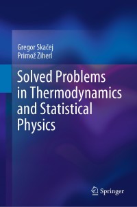 Imagen de portada: Solved Problems in Thermodynamics and Statistical Physics 9783030276591