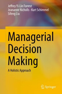Cover image: Managerial Decision Making 9783030280635