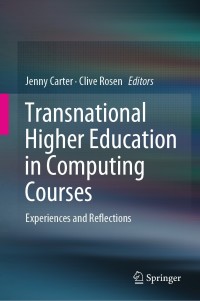 Cover image: Transnational Higher Education in Computing Courses 9783030282509