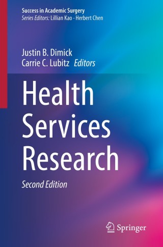 Cover image: Health Services Research 2nd edition 9783030283568