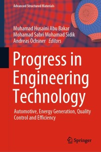 Imagen de portada: Progress in Engineering Technology 9783030285043