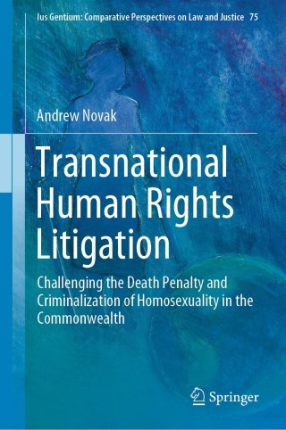 Imagen de portada: Transnational Human Rights Litigation 9783030285456