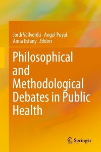 Cover image: Philosophical and Methodological Debates in Public Health 9783030286255