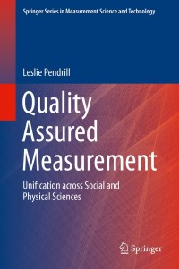 Cover image: Quality Assured Measurement 9783030286941
