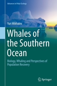 Cover image: Whales of the Southern Ocean 9783030292515