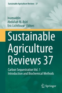 Imagen de portada: Sustainable Agriculture Reviews 37 9783030292973