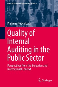 Immagine di copertina: Quality of Internal Auditing in the Public Sector 9783030293284