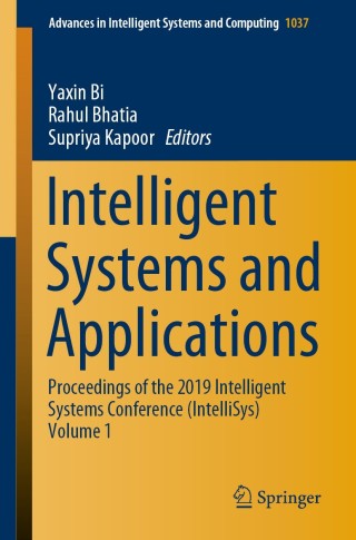 Imagen de portada: Intelligent Systems and Applications 9783030295158