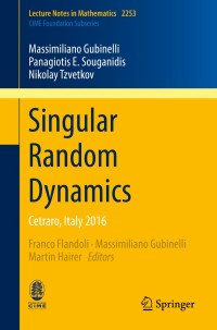 Cover image: Singular Random Dynamics 9783030295448